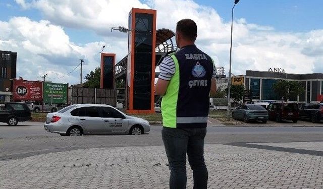İnegöl'de çevre zabıtası harekete geçti! Drone'larla nokta atışı denetim