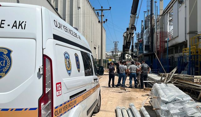 Bursa Nilüfer'de yüksek gerilim hattı akımına kapılan mühendis ağır yaralandı