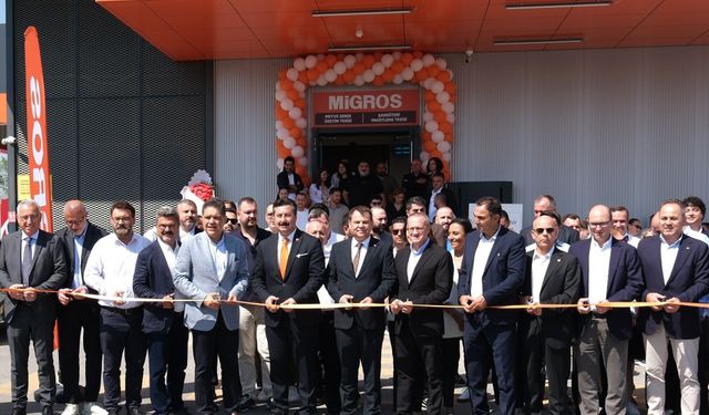 Bursa Yenişehir'de Migros, taze gıda tedarik zincirine yeni bir halka ekledi