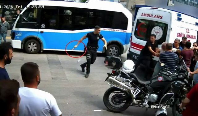 Bursa'da polis bıçağı elinden aldı, faciayı önledi!