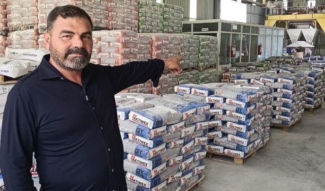 Bursa Yenişehir'de atık mermerin tozlarından yapıştırıcı yaparak dünya ülkelerine ihracatı başlattı