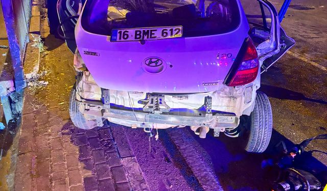 Bursa'da ölümüne attığı makas kamerada... 17 yaşındaki sürücü hayatını kaybetti!