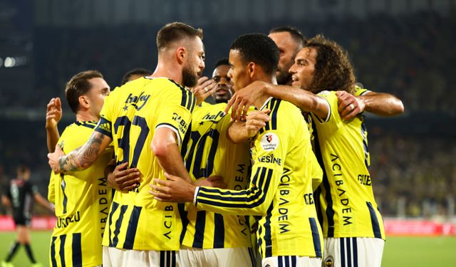 Fenerbahçe, ligdeki ilk galibiyetini aldı
