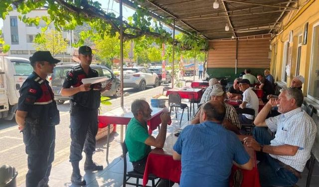 Jandarmadan orman yangını ve dolandırıcılık uyarısı