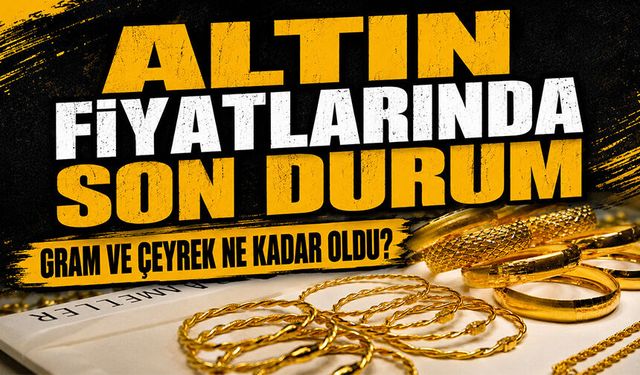 30 Ağustos Bursa'da altın fiyatları ne durumda?