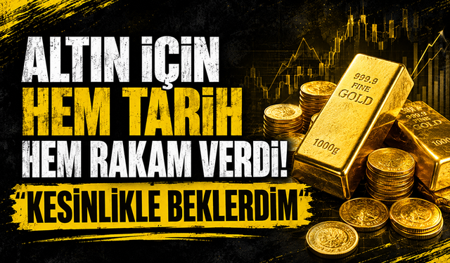 Altında yükseliş sürecek mi? Yıl sonu için gram altında rakam verdi: "Bekleyin"