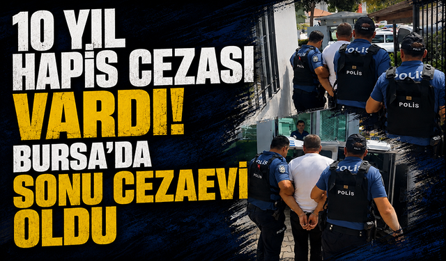 Bursa İznik'te 10 yıl kesinleşmiş hapis cezası bulunan şahıs yakalandı