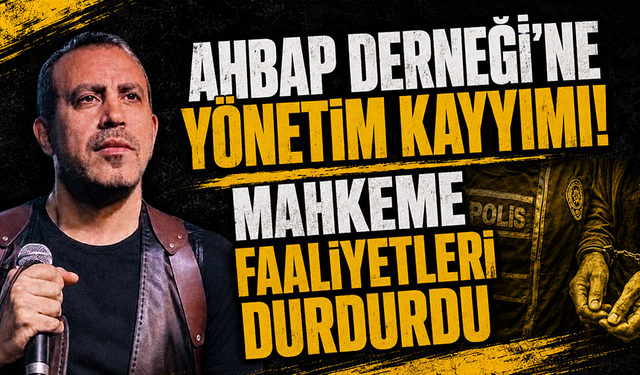 AHBAP Derneği yönetimine kayyım atandı