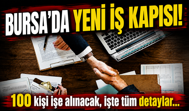 Bursa Yıldırım’da 100 kişiye iş fırsatı! Çimtaş personel alacak