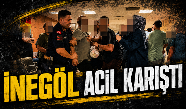 Bursa'da İnegöl Acil karıştı