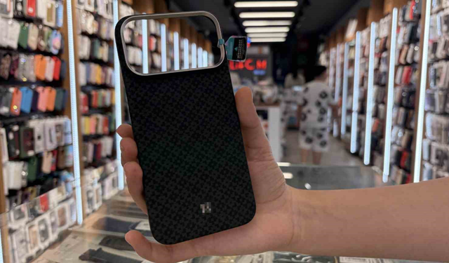 Cep telefonlarına sıcak hava kalkanı: Karbon kevlar kılıf