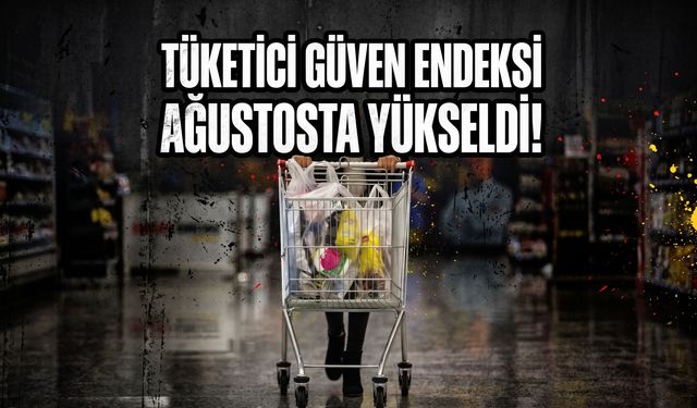 Tüketici güven endeksi ağustosta yükseldi!
