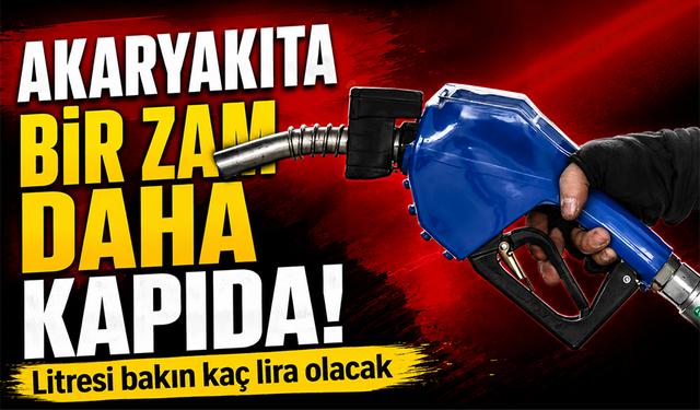 Benzine yeni zam yolda!