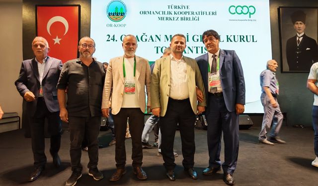 Bursa Orkoop’tan Türkiye Orman Kooperatifleri Üst Birliği Yönetimi'ne güçlü temsil