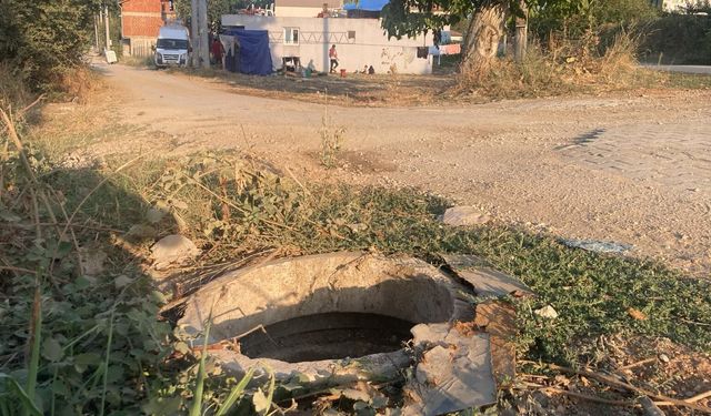 İnegöl Deydinler’de mahalleliyi tedirgin eden tehlike! Vatandaşlar endişeli