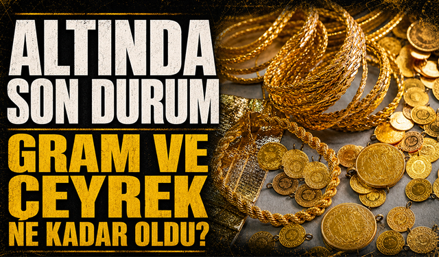 9 Ağustos Bursa'da altın fiyatları ne durumda?
