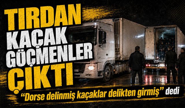 Göçmen kaçakçılığında tır sürücüsüne emsal ceza