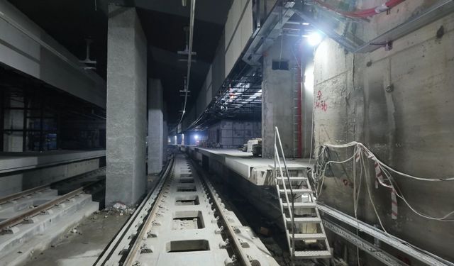 Bursa'da Şehir Hastanesi metrosunda sona gelindi