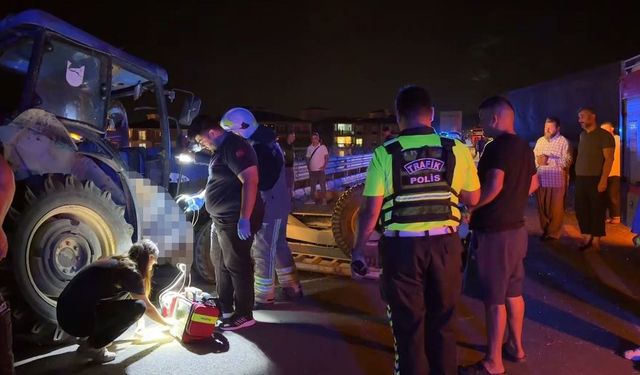 Bursa İznik’te tır, traktöre arkadan çarptı: 1 ölü