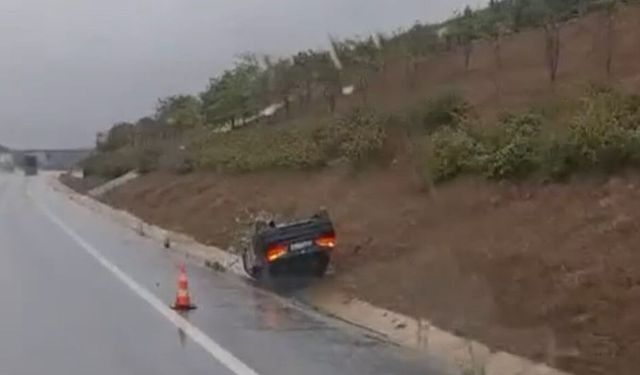 Bursa'da sabah saatlerinde peş peşe iki kaza!