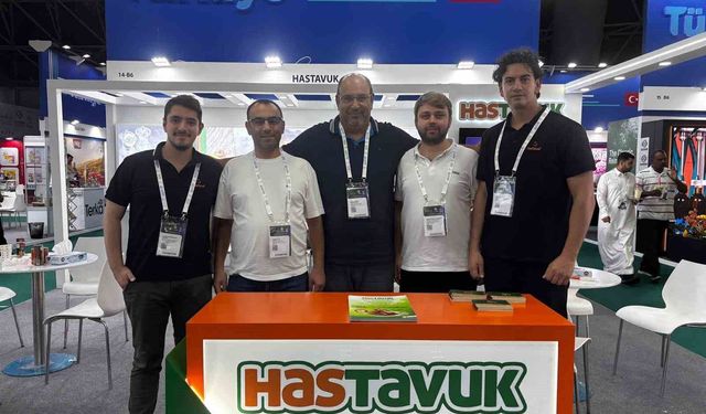 HasTavuk, Suudi Arabistan'daki dev gıda fuarında Türk tavukçuluğunu temsil etti