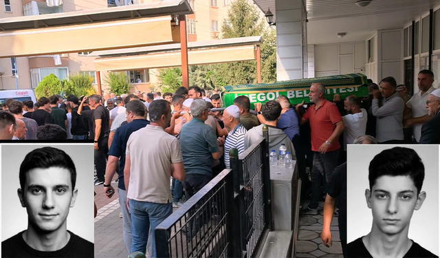 İnegöllü gençler gözyaşlarıyla son yolculuğa uğurlandı