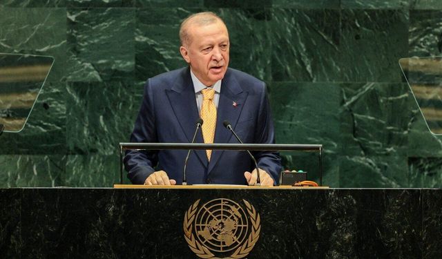 Cumhurbaşkanı Erdoğan'dan BM Genel Kurulu'nda tarihi konuşma! "Özgür Filistin'in sesi olacağız"