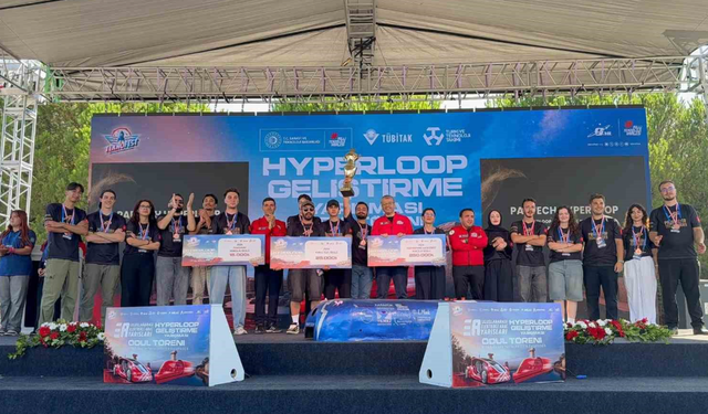 KBÜ’nün PARTECH Hyperloop Takımı Türkiye ikincisi oldu