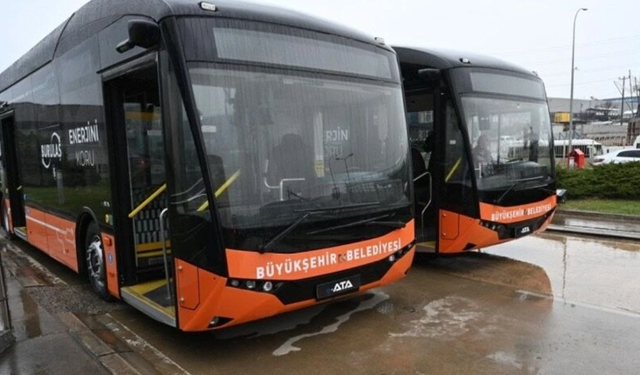 Bursa’da toplu ulaşımda elektrikli otobüs hazırlığı!