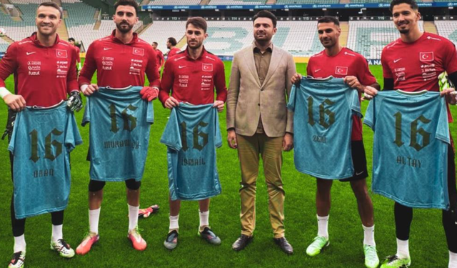 Bursaspor Başkanı Enes Çelik’ten A Milli Takım’a ziyaret