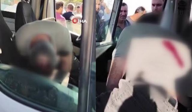 İki servis sürücüsünün kavgası kanlı bitti: 1 ölü