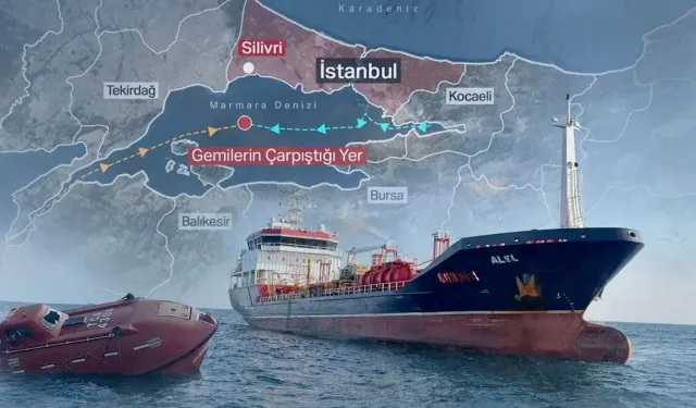 Marmara'daki gemi kazası! Alsu’da 2 kaptan için tutuklama istendi