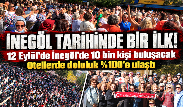 10 bin kişilik Karacaova Mübadili İnegöl Cerrah Mahallesi’nde buluşacak