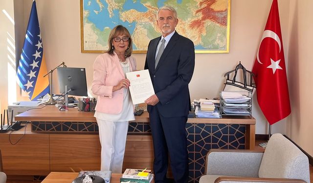 Muzaffer Çilek'e Bosna Hersek'ten 4. dönem görevi