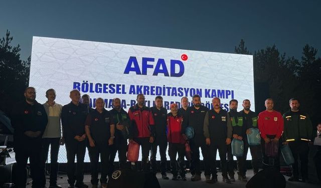 İnegöllü ekip Akredite Ekipler Marmara Kampı'nda!