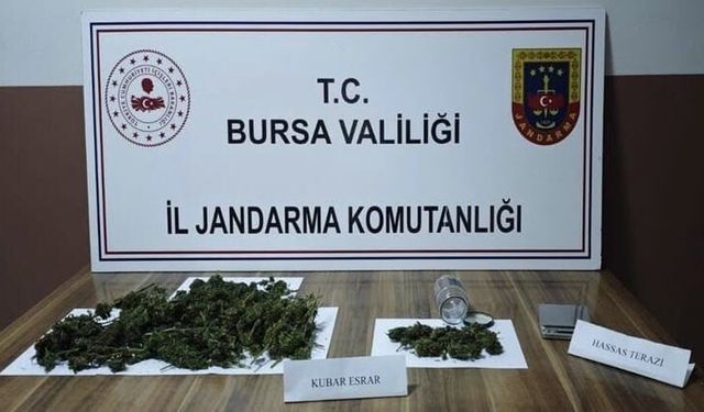 İnegöl Jandarmasından uyuştur*cu operasyonu