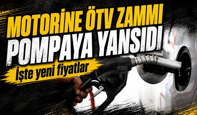 Motorine ÖTV zammı geldi