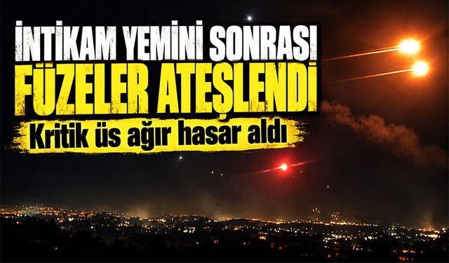 İran'dan ABD'ye misilleme! F-35'lerin bulunduğu üsse ağır hasar verildi