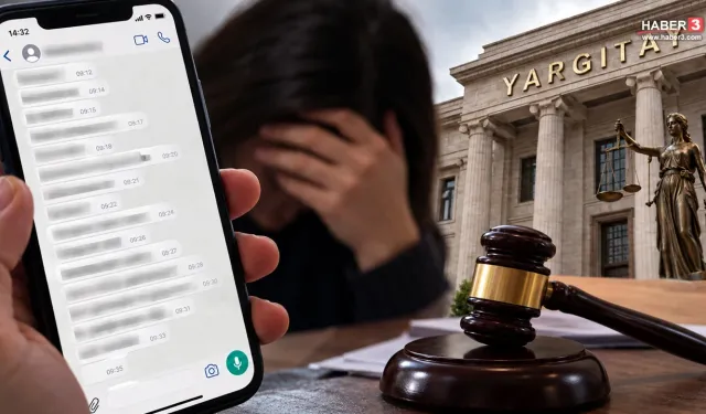 Yargıtay'dan akrabasına 45 mesaj atana hapis cezası
