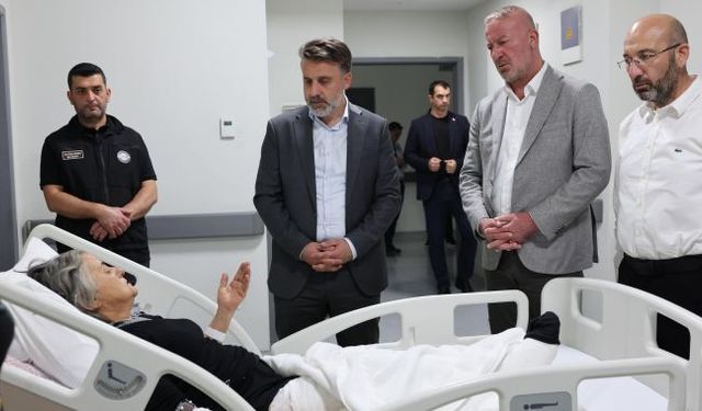 Başkan Vekili Biba, acı günde vatandaşları yalnız bırakmadı