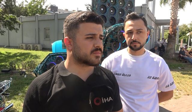 Bursa'da 72 kolonlu otomobil, fuarın ilgi odağı oldu