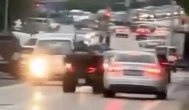 Bursa'da ATV ile drift attı, o anlar kameraya yansıdı!