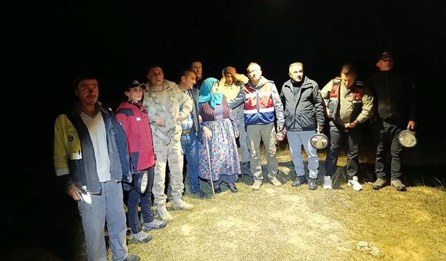 Bursa'da 3 gündür kayıp olan yaşlı kadın dron ile bulundu!