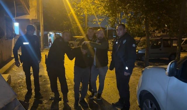 Bursa’da c*nayetten aranan hükümlüye polis baskını!