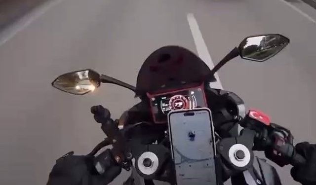 Bursa'da motosikletlinin kaçış manevrası kazayla sonuçlandı