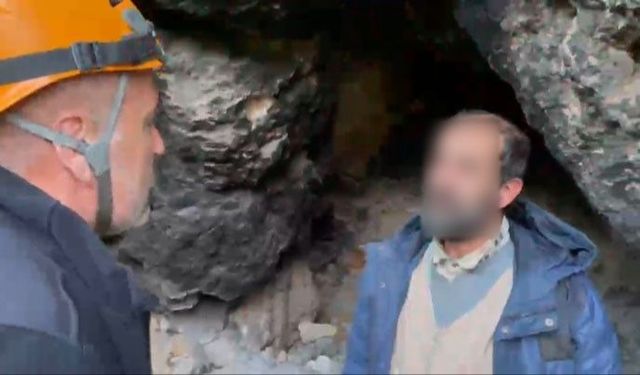 Uludağ ormanlarında yürüyüşe çıkan dağcılar mağaradan gelen sesi takip edince neye uğradıklarını şaşırdı!