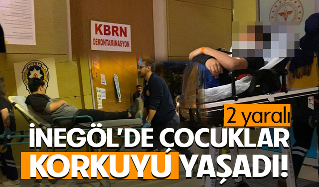 Bursa İnegöl'de ticari araç ile bisiklet çarpıştı: 2 yaralı