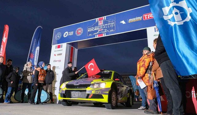 43. Kocaeli Rallisi'nde 80 sporcu kıyasıya yarışıyor