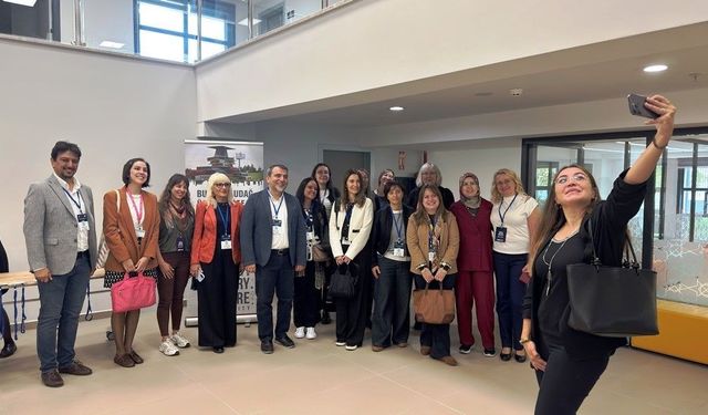 Avrupa üniversitelerinin temsilcileri BUÜ'de ağırlandı