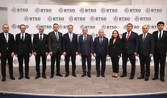 BTSO’da Özer Matlı dönemi resmen başladı!